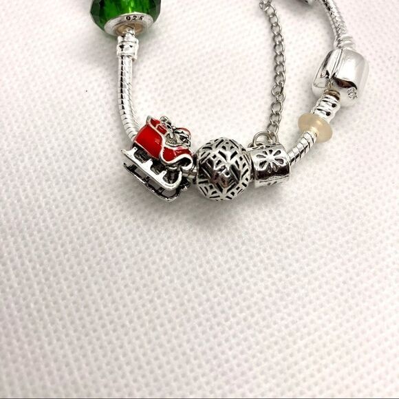 Christmas Charm Bracelet with Stocking - Picture 6 of 9